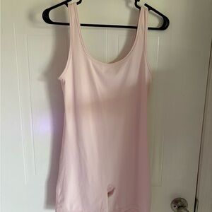 Pink Sleeveless Bodysuit